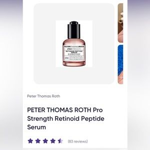 Brand New never opened Peter Thomas Roth Retinoid Peptide Serum.
